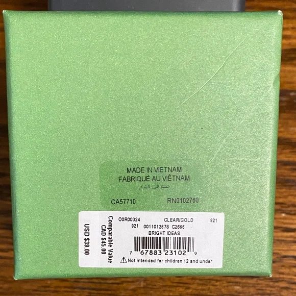 Kate Spade Gold Clear Zirconia Earrings - Picture 4 of 4